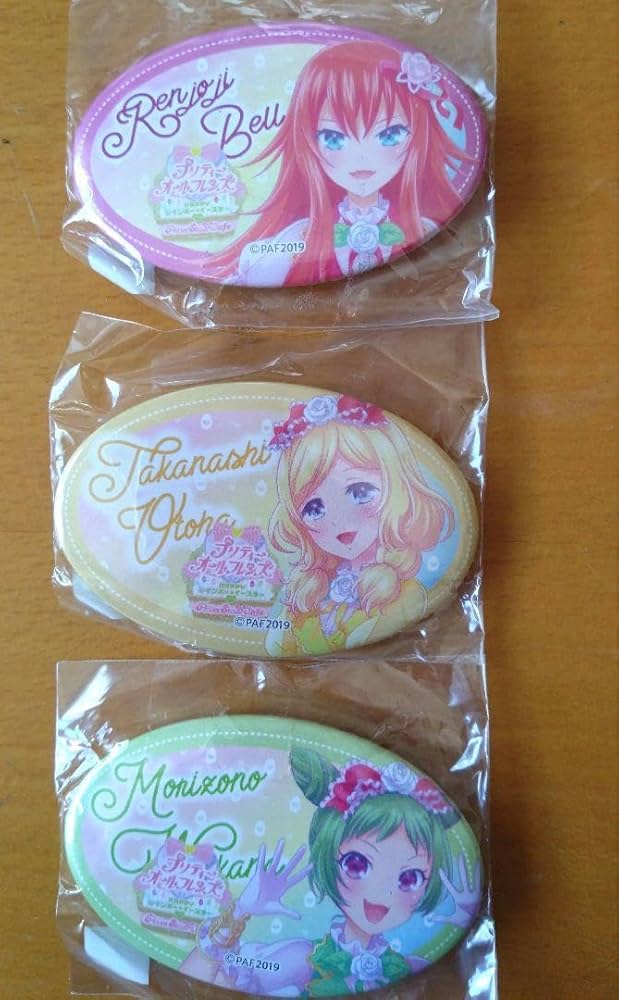 プリティーリズム ベルローズ 缶バッジ